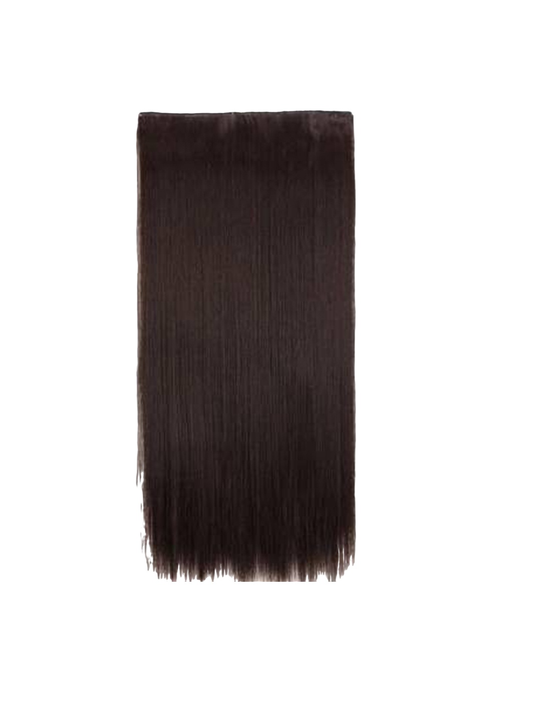 

ABRISH Clip-In Straight Locks Hair Extension - Natural Brown - 24 Inch
