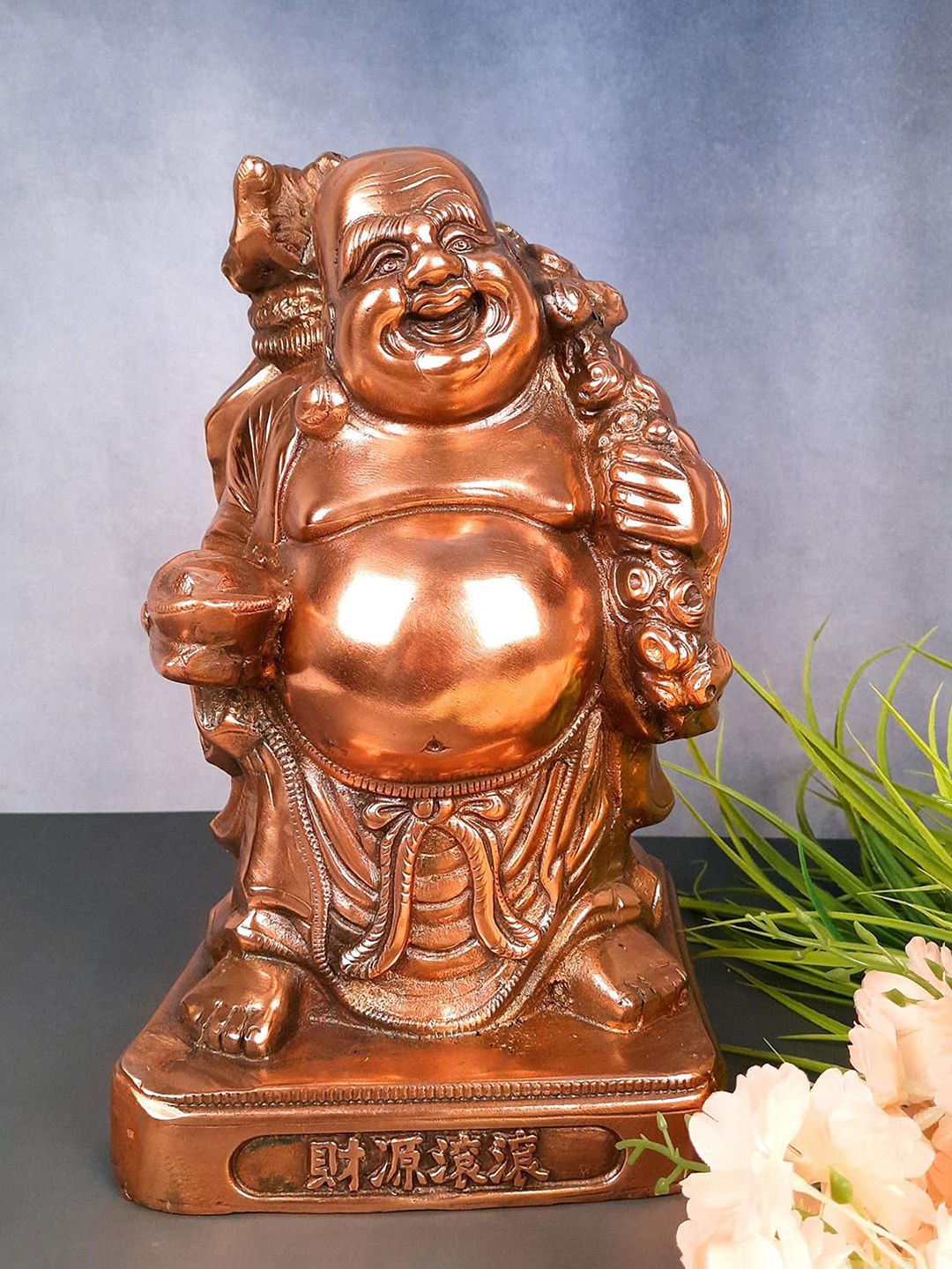 

apka mart Copper-Toned Fengshui Figurine Showpiece