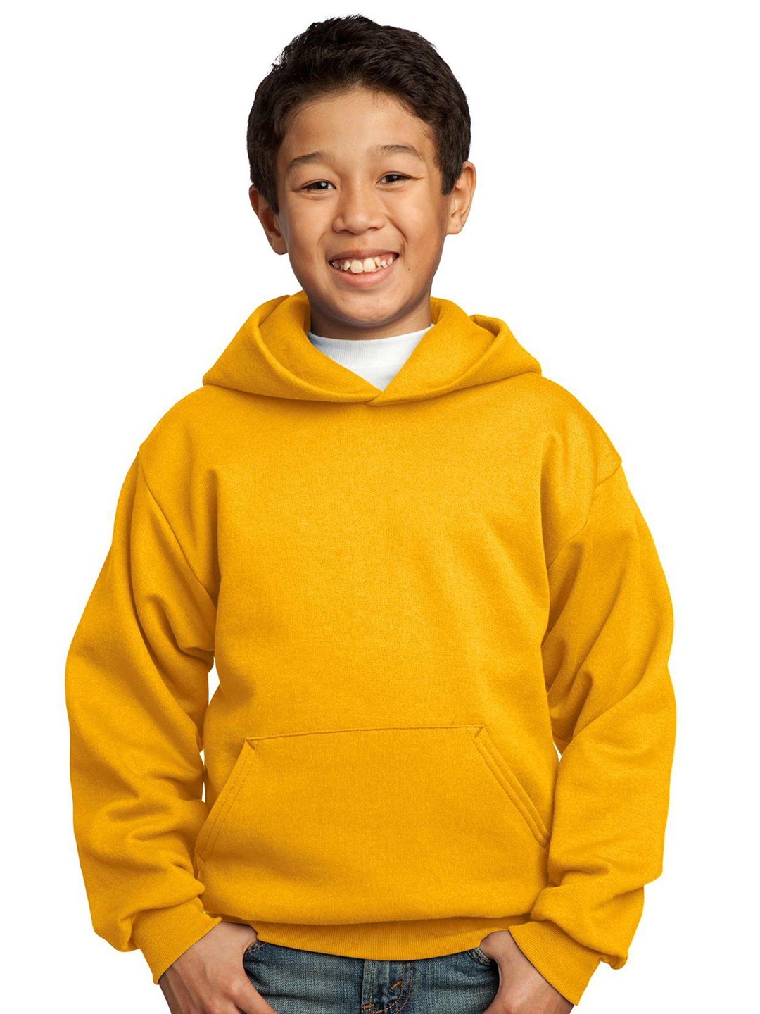 

BAESD Boys Solid Hood Cotton Pullover Sweatshirt, Yellow