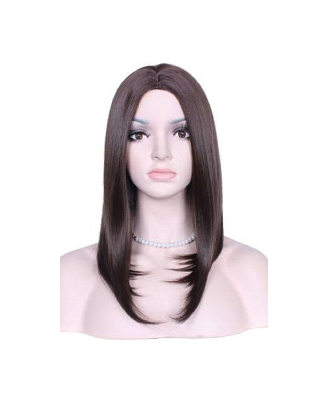 

SHENY Straight Toupee Hair Extension - Brown - 14 cm