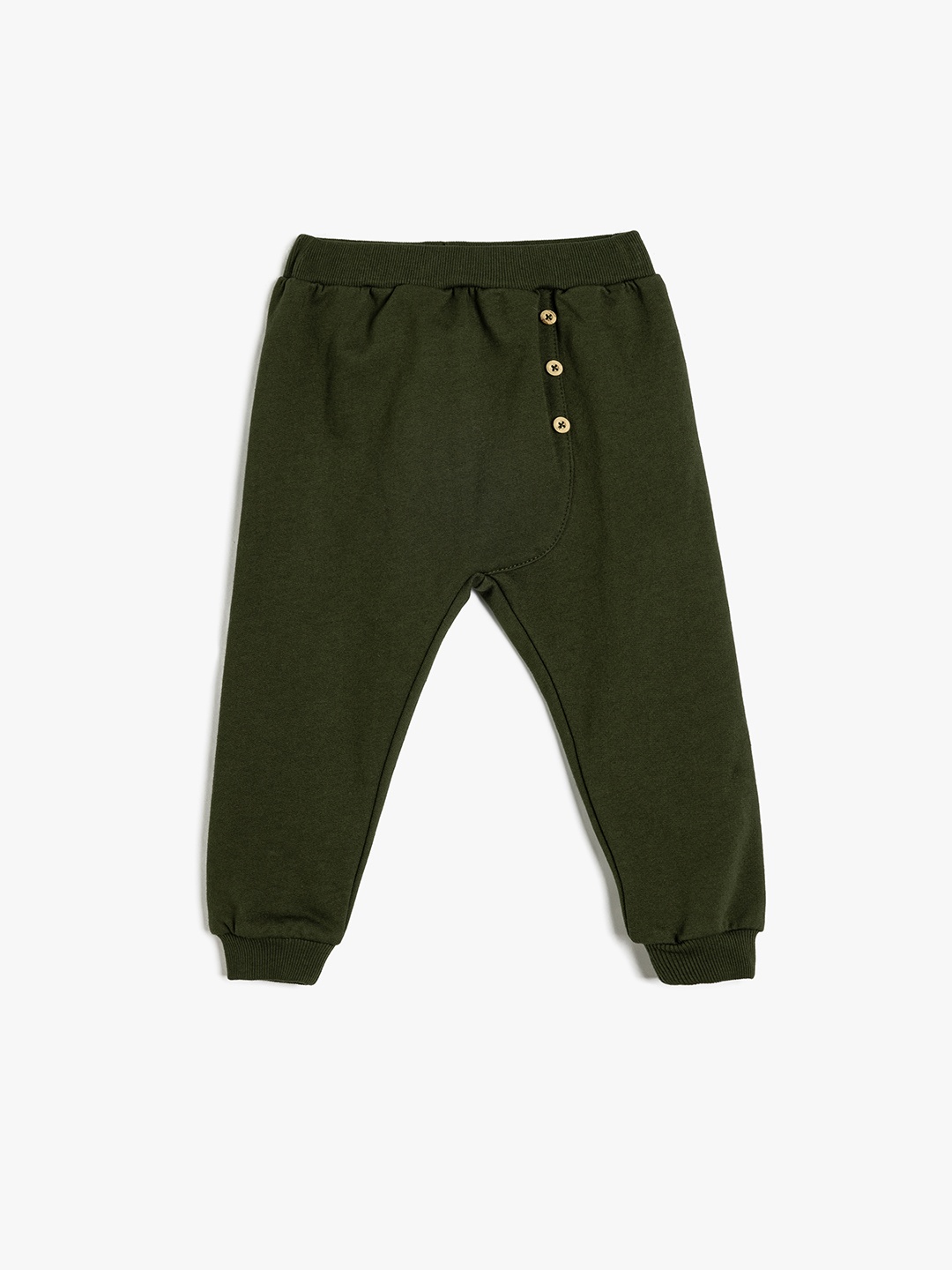 

Koton Boys Mid-Rise Joggers, Green