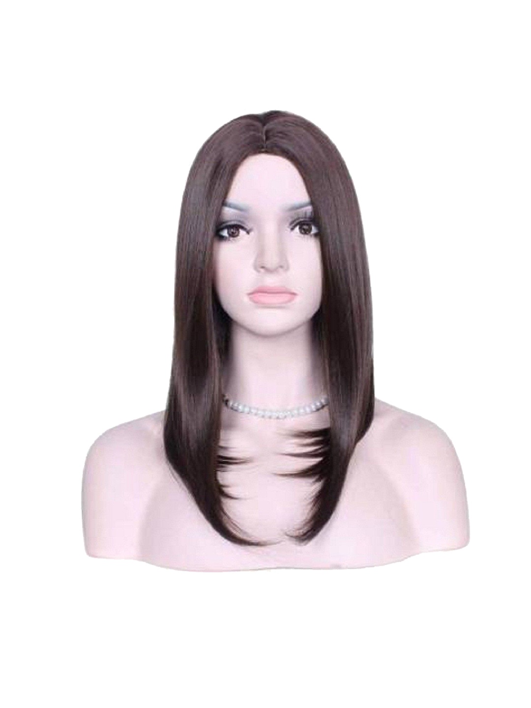 

HAVEREAM Clip-In Straight Scalp Topper Hair Extension - Brown - 12 Inch