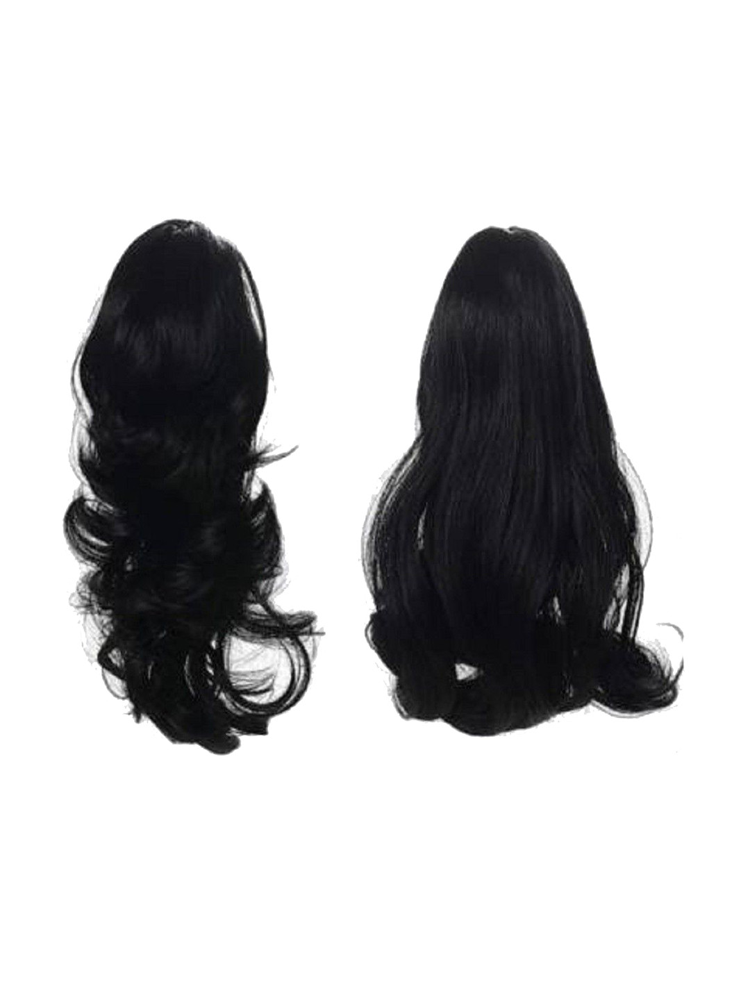 

SHENY 5 Clip-In Ponytail Wavy Hair Extension - Black