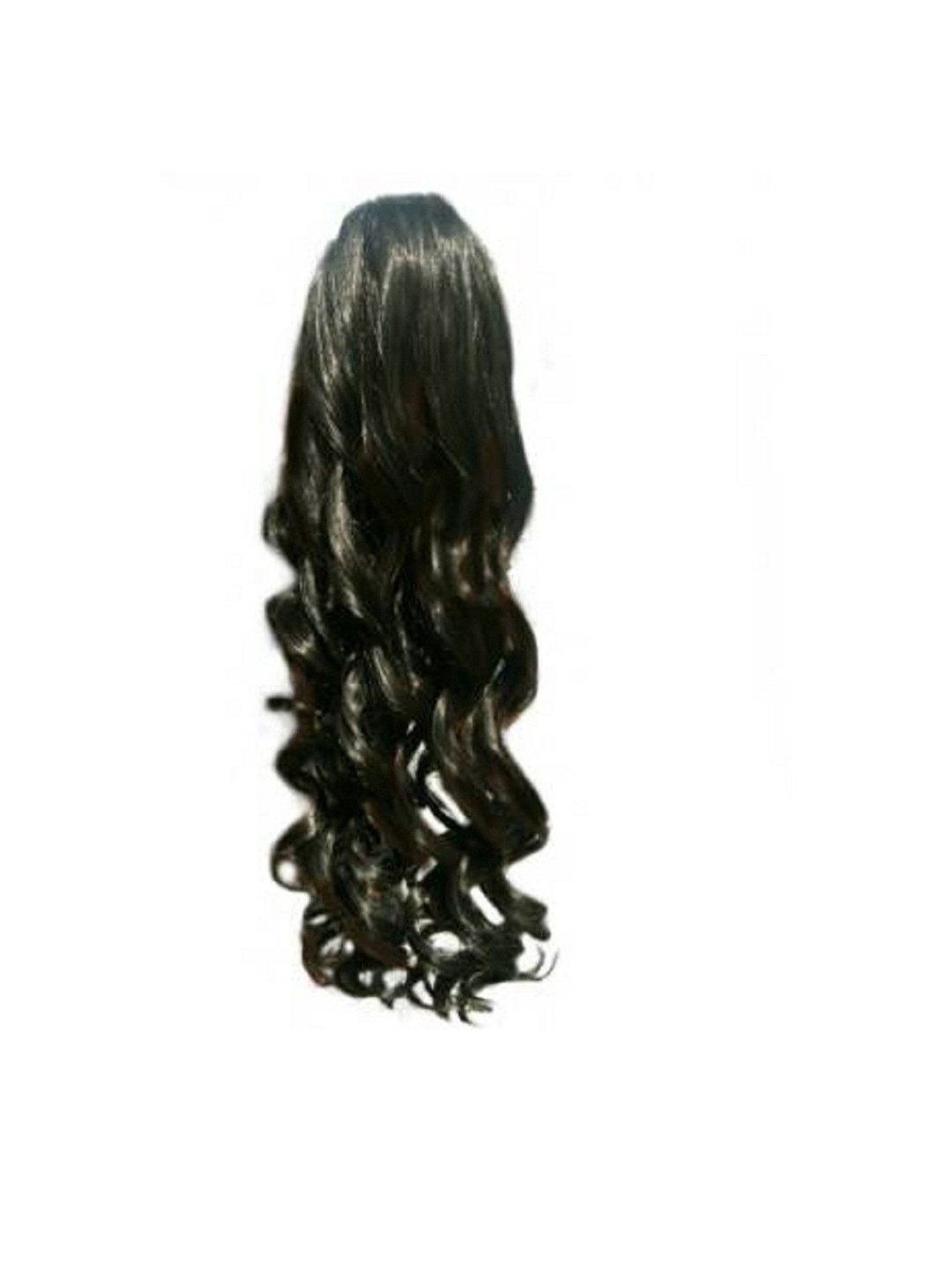 

HAVEREAM Clip-In Ponytail Curly Hair Extension - Black - 22 inch
