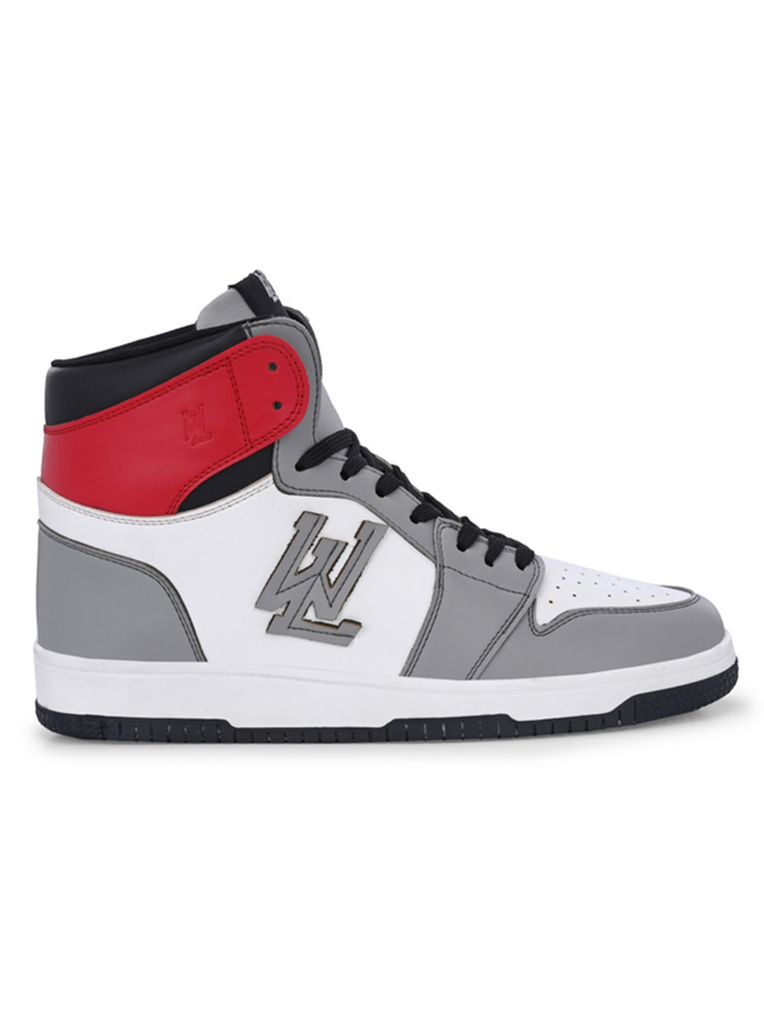 

LEGWORK Men Colourblocked Suede Shoes, Grey