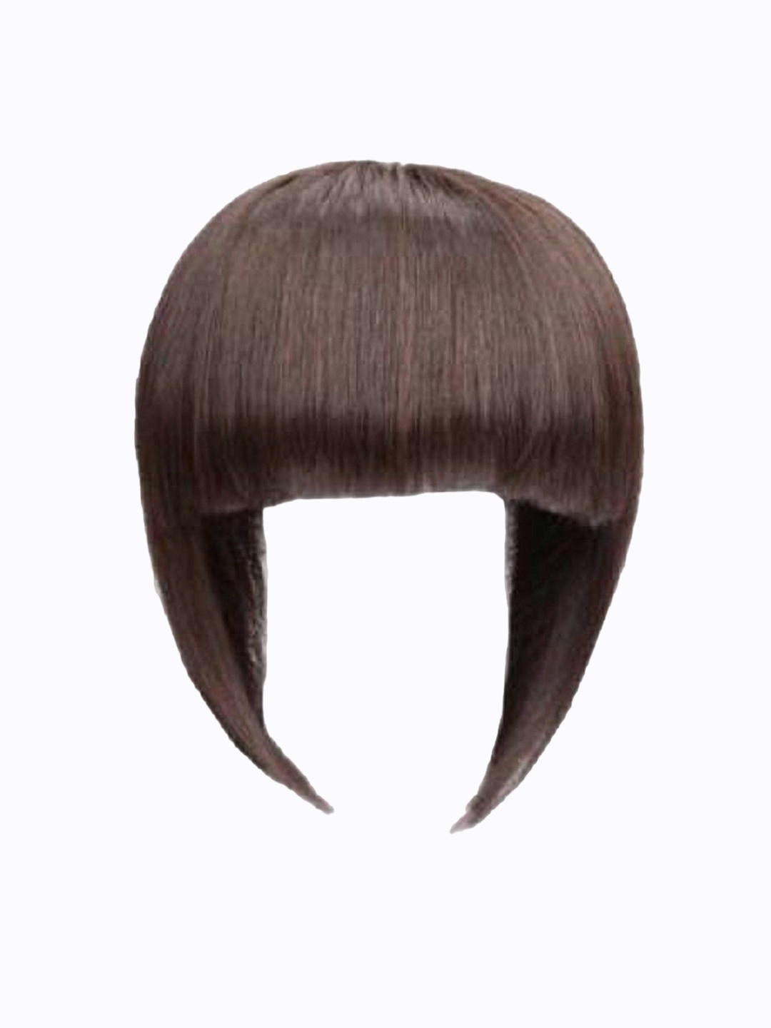 

SHENY Clip-In Straight Front Band Toupee Hair Extension - Brown - 14 Cm