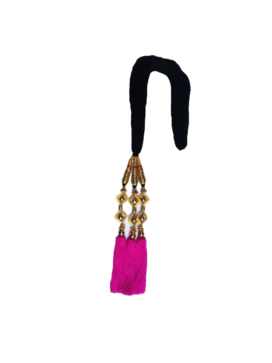 

HAVEREAM Tassels Paranda Braid Hair Accessory, Pink