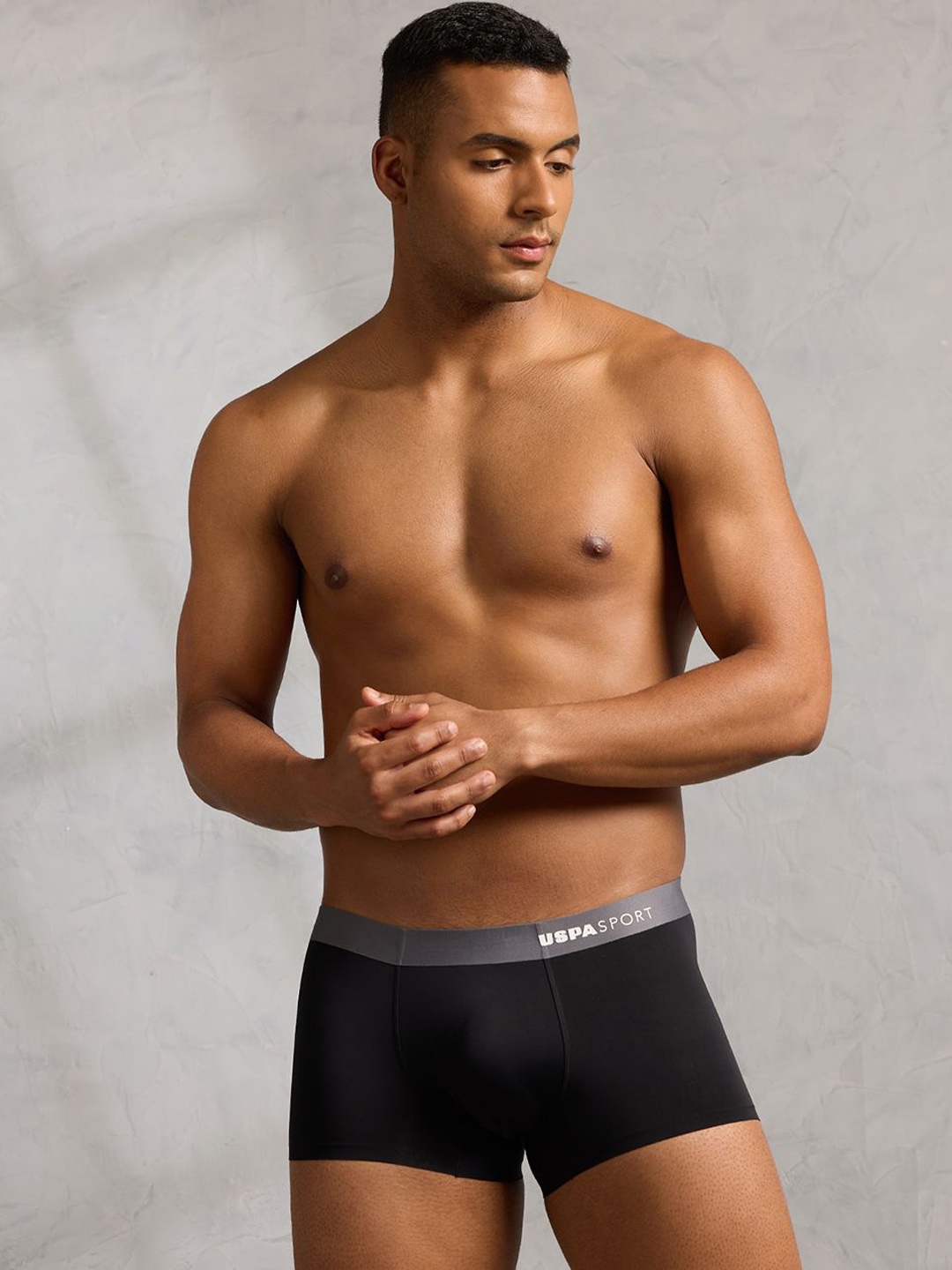 

U.S. Polo Assn. Seamless Ultra-Light Trunk RT006-002-PL, Black