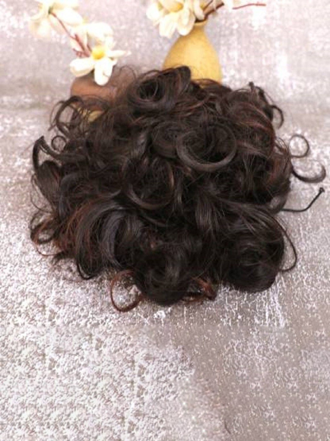 

SHENY Halo Bun Wavy Hair Extension - Brown