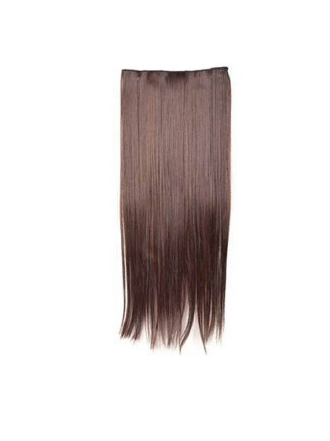 

ABRISH Clip-In Waterproof Straight Locks Hair Extension - 24 Inch - Black