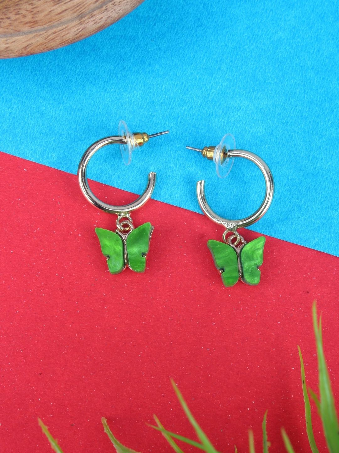 

KPOP Contemporary Drop Earrings, Gold