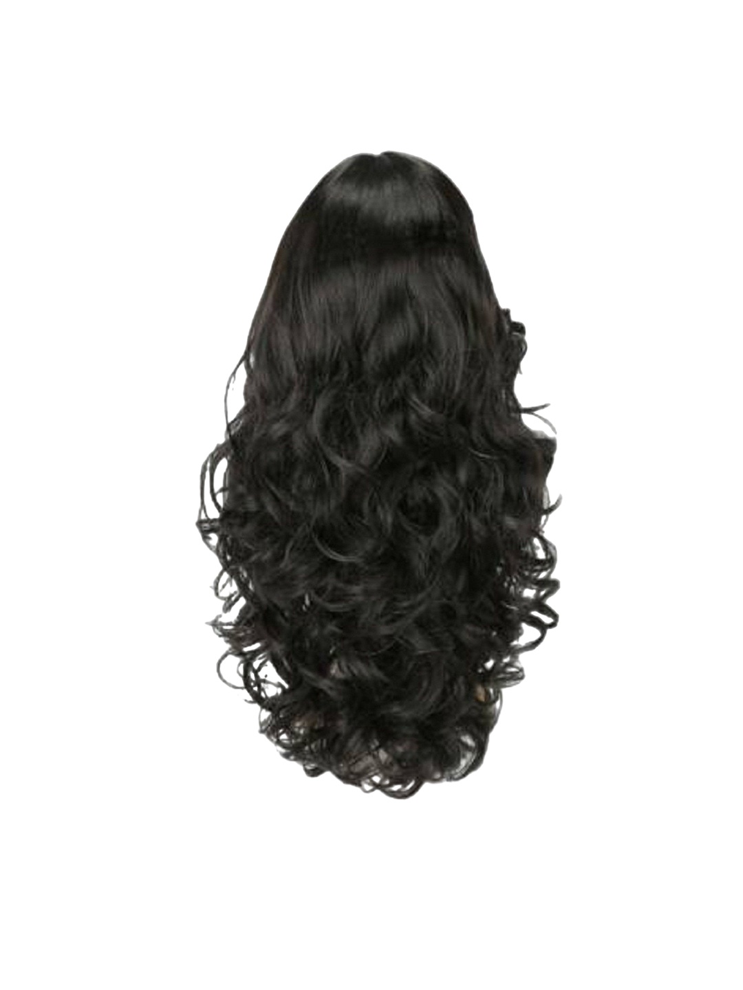 

ABRISH Clip-In Waterproof Wavy Locks Hair Extension - 19 Inch - Black