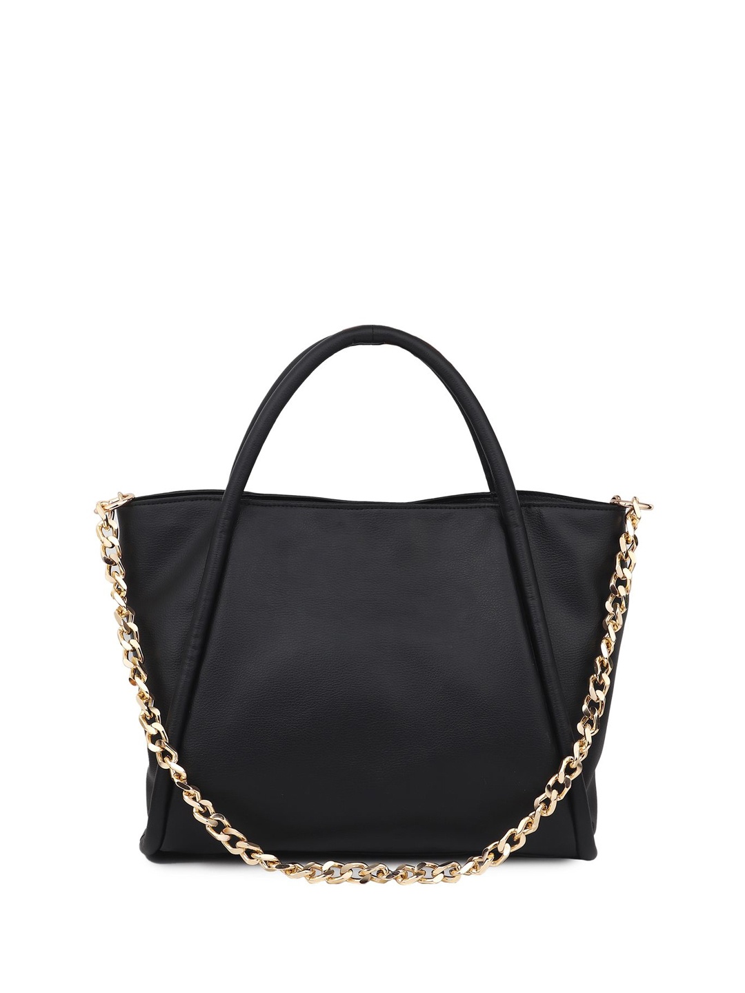 

White Lily Women Solid Structured Shoulder Bag, Black