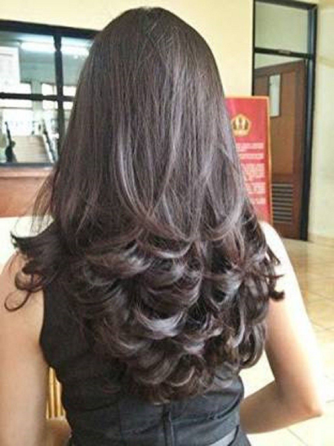 

HAVEREAM Clip In Locks Wavy Hair Extension - Brown - 24 Inch