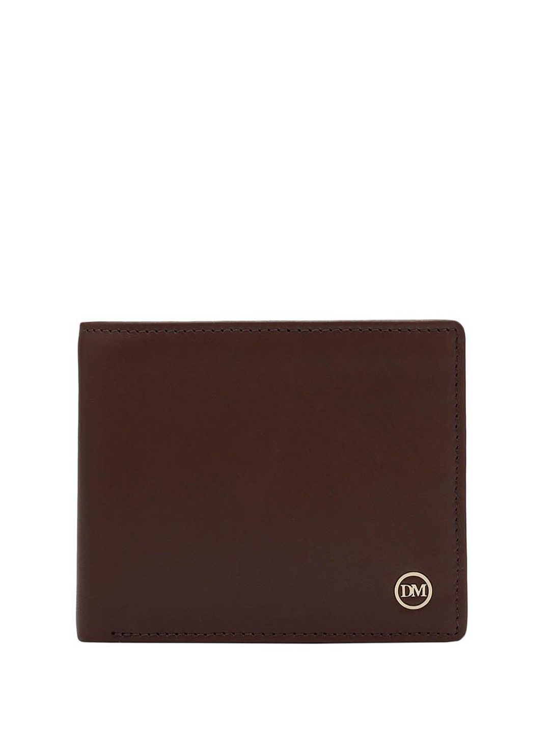 

Da Milano Men Leather Two Fold Wallet, Brown