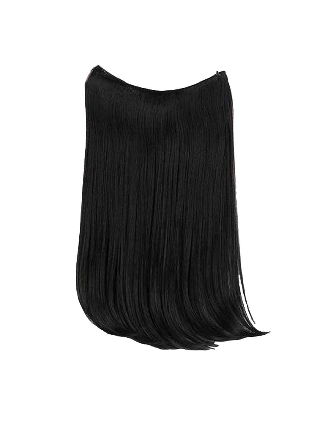 

ABRISH Clip In Scalp Topper Straight Hair Extension - Black - 24 Inch