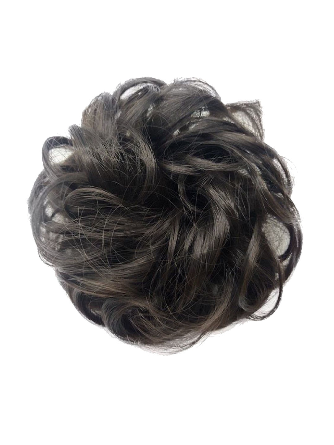 

HAVEREAM Clip In Curly Messy Bun Hair Extension - Brown - 8 Inch