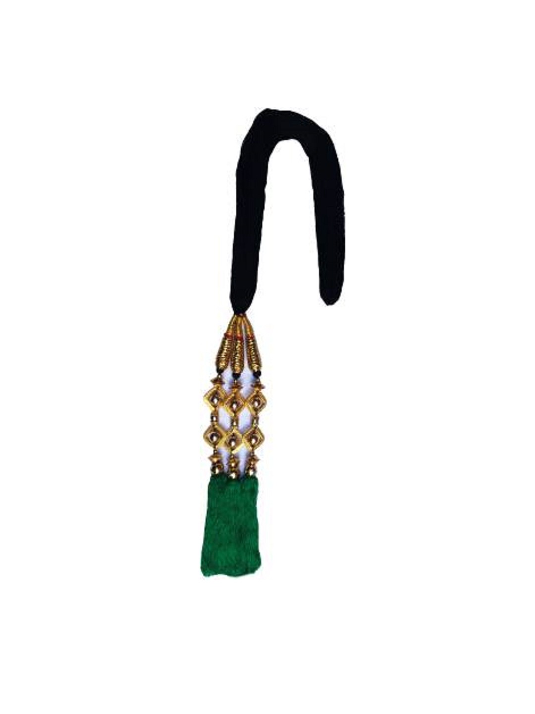 

HAVEREAM Braid Tassels Hair Accessories, Green