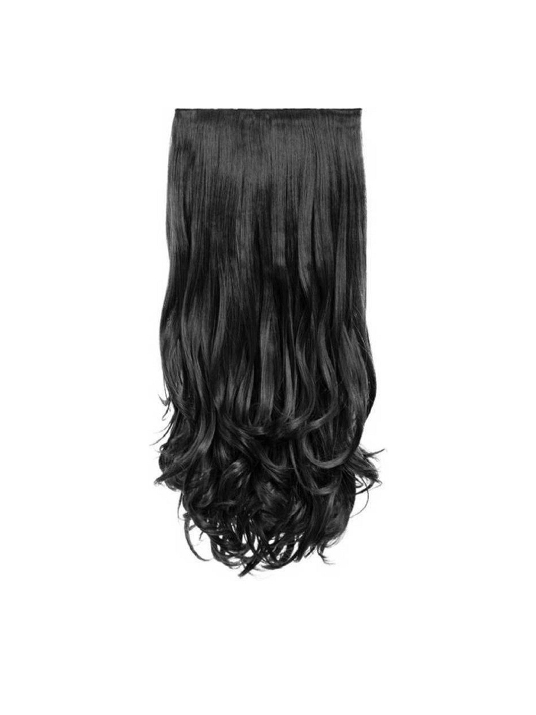 

ABRISH Wavy Ponytail Hair Extension - Black
