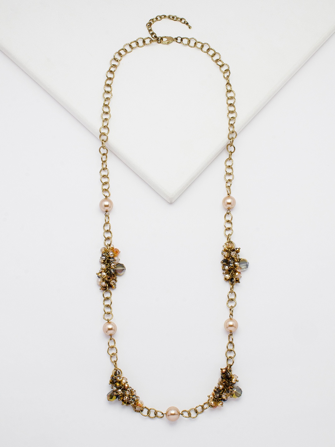 

Rhea Gold-Plated Pearl Necklace