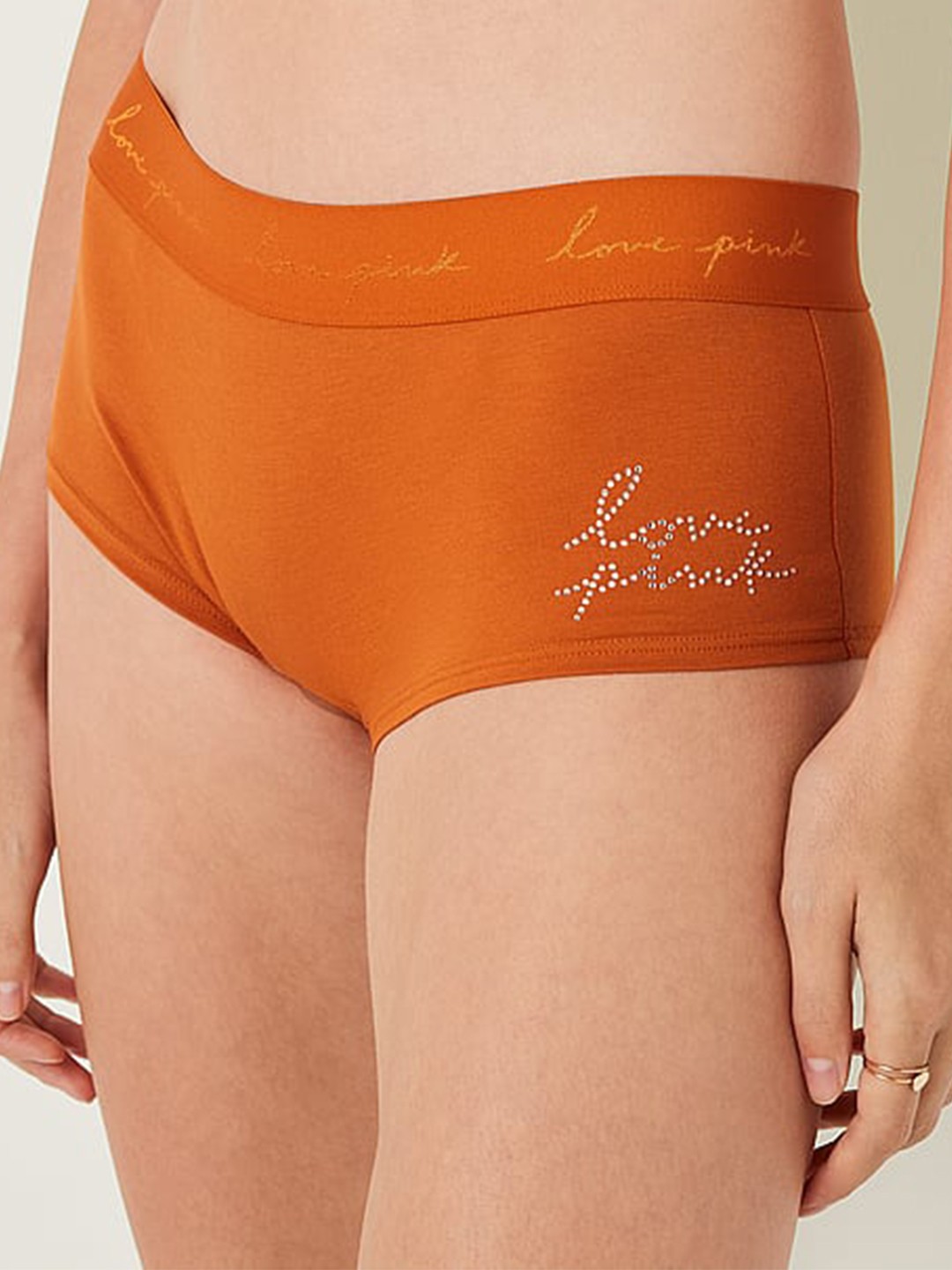 

Victoria's Secret Women Boyshort Briefs, Orange