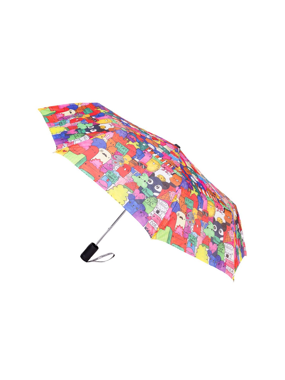 

Doodlicious Semi-Automatic 3 Fold Umbrellas, Red