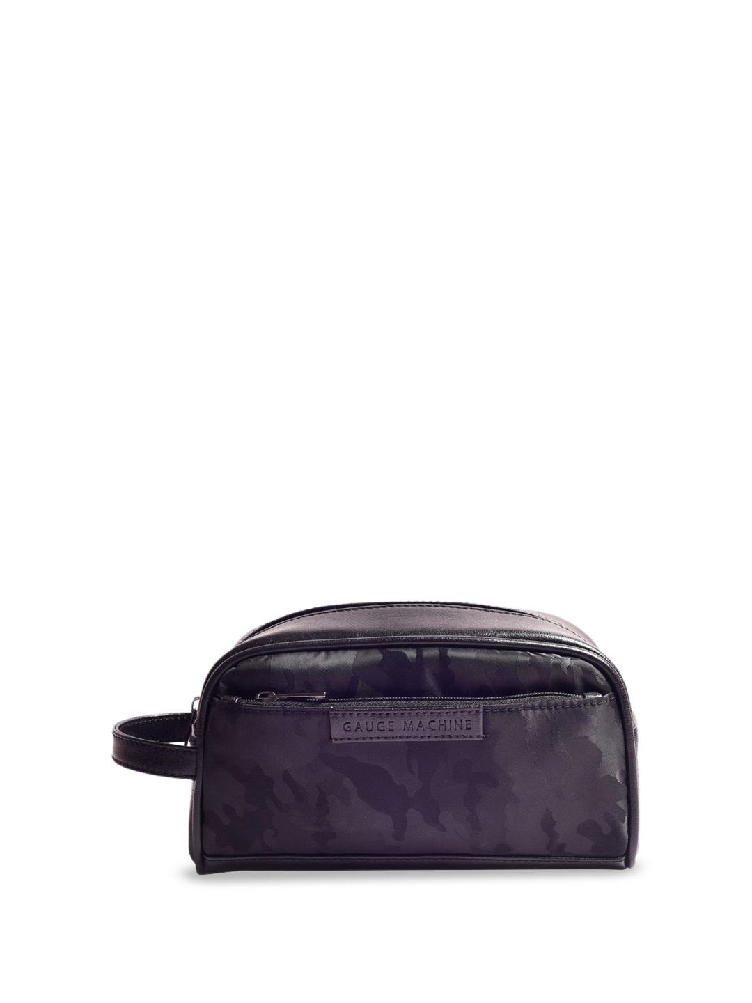 

Gauge Machine Unisex Solid Waist Pouch, Black