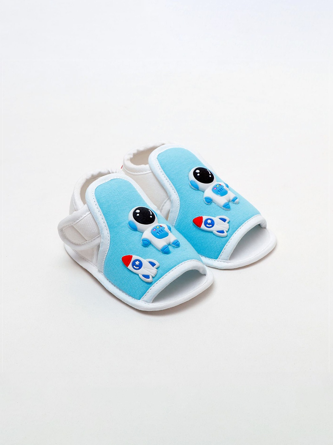 

BAESD Boys Cotton Booties, Blue