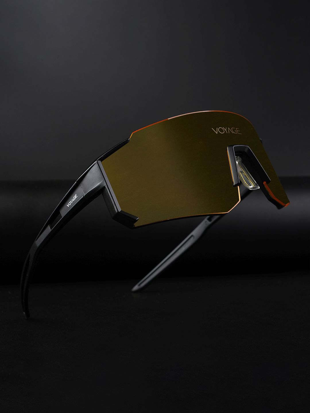 

Voyage Unisex Sports Sunglasses with UV Protected Lens 20833MG5618, Yellow