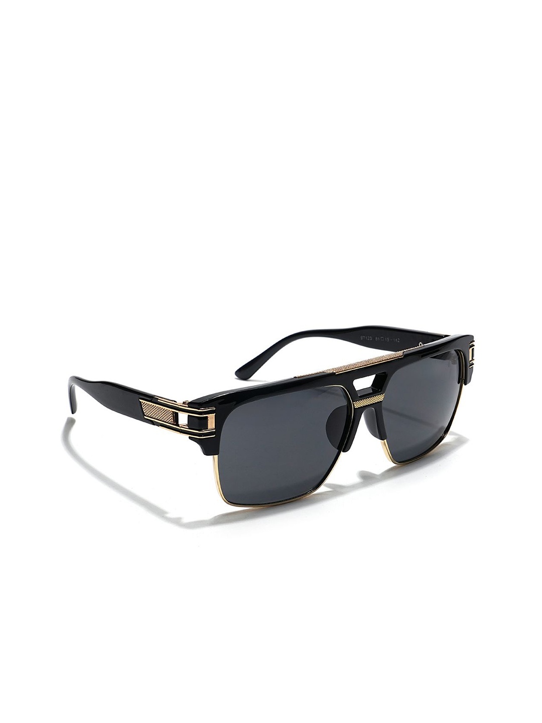 

Voyage Unisex Wayfarer Sunglasses With UV Protected Lens 97123MG5610, Black