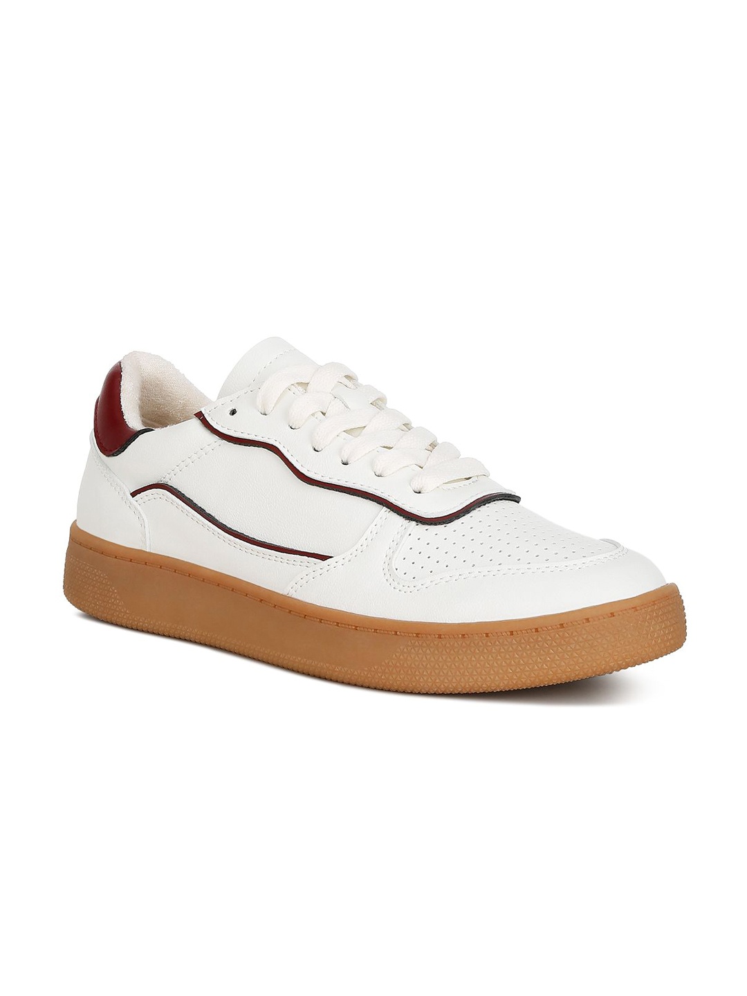 

London Rag Women Leather Sneakers, White