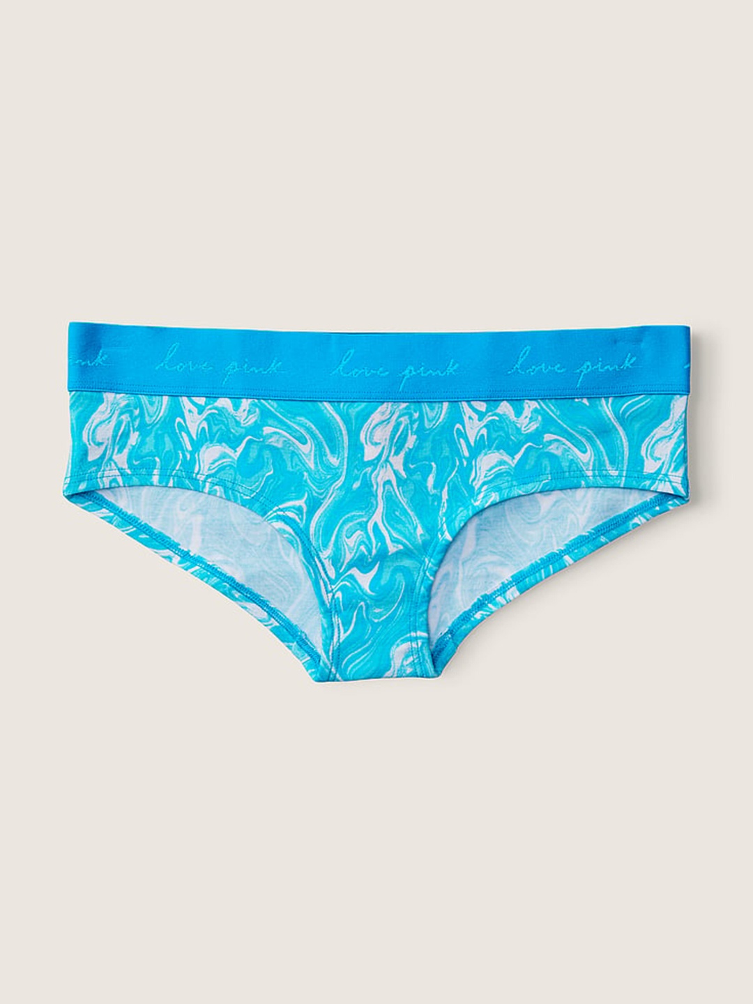 

Victoria's Secret PINK Abstract Printed Hipster Cotton Briefs, Blue