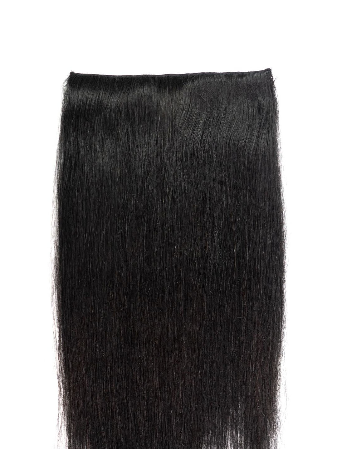 

GEMERIA HAIR Clip-In Straight Locks Hair Extension - Jet Black