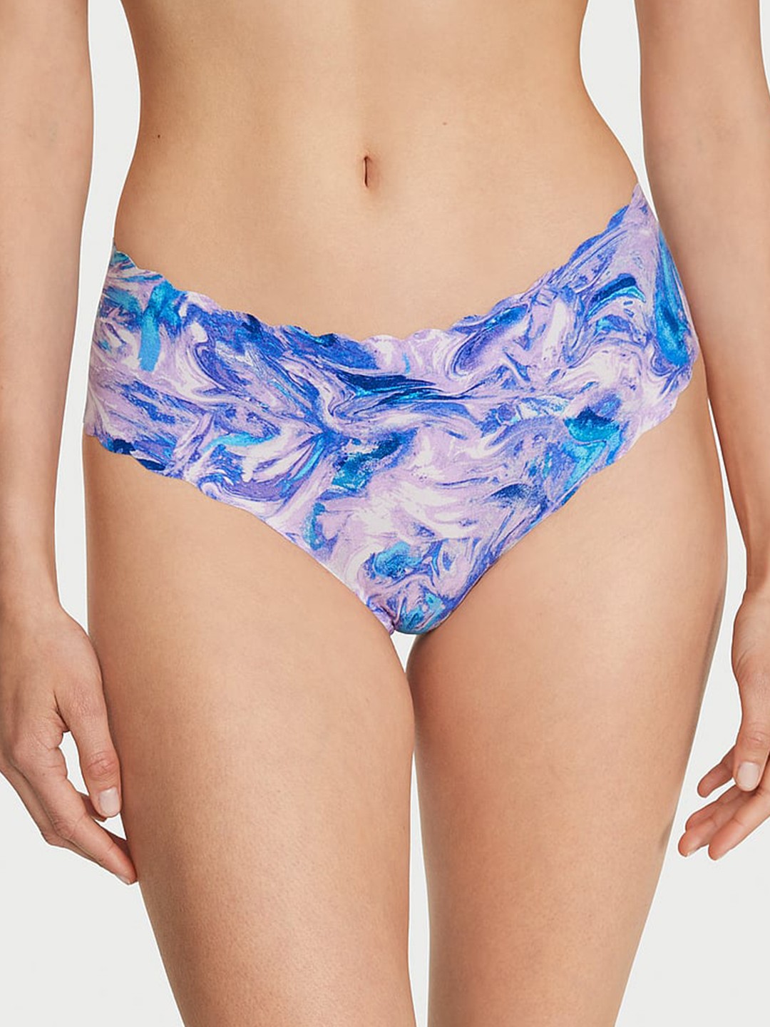 

Victoria's Secret Women No-Show Cheeky Panty Low-Rise Basic Briefs, Multi