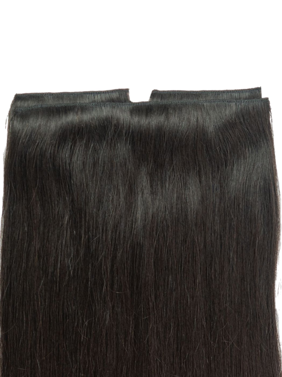

GEMERIA HAIR Set of 3 Clip-In Straight Locks Hair Extension - Natural Black Brown