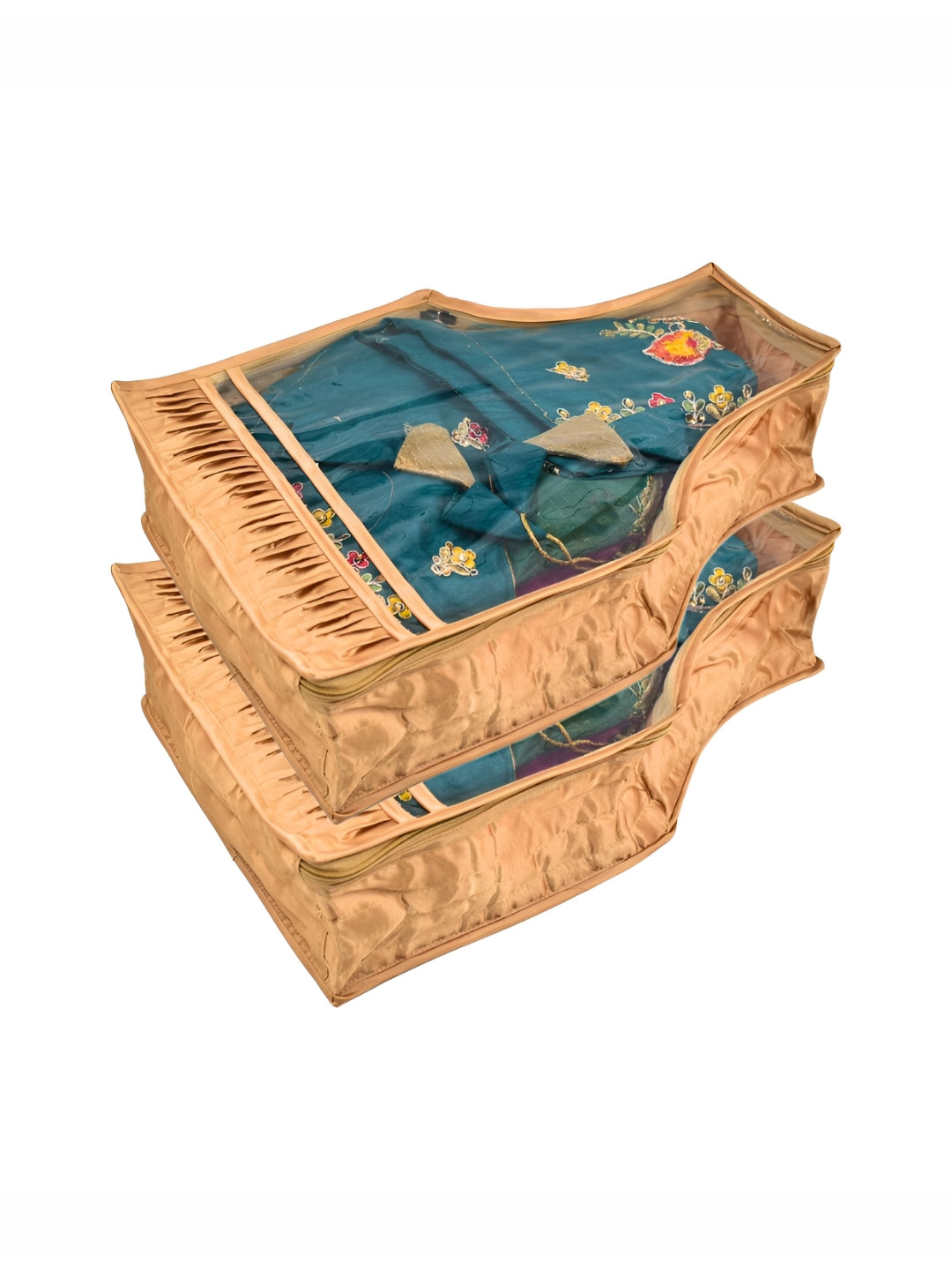 

Ajabh Gold-Toned 2 Pieces Water Resistant Multi-Utility Organisers