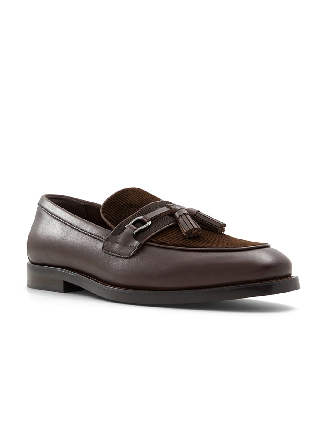 

ALDO Men Leather Smart Casual Loafers, Brown