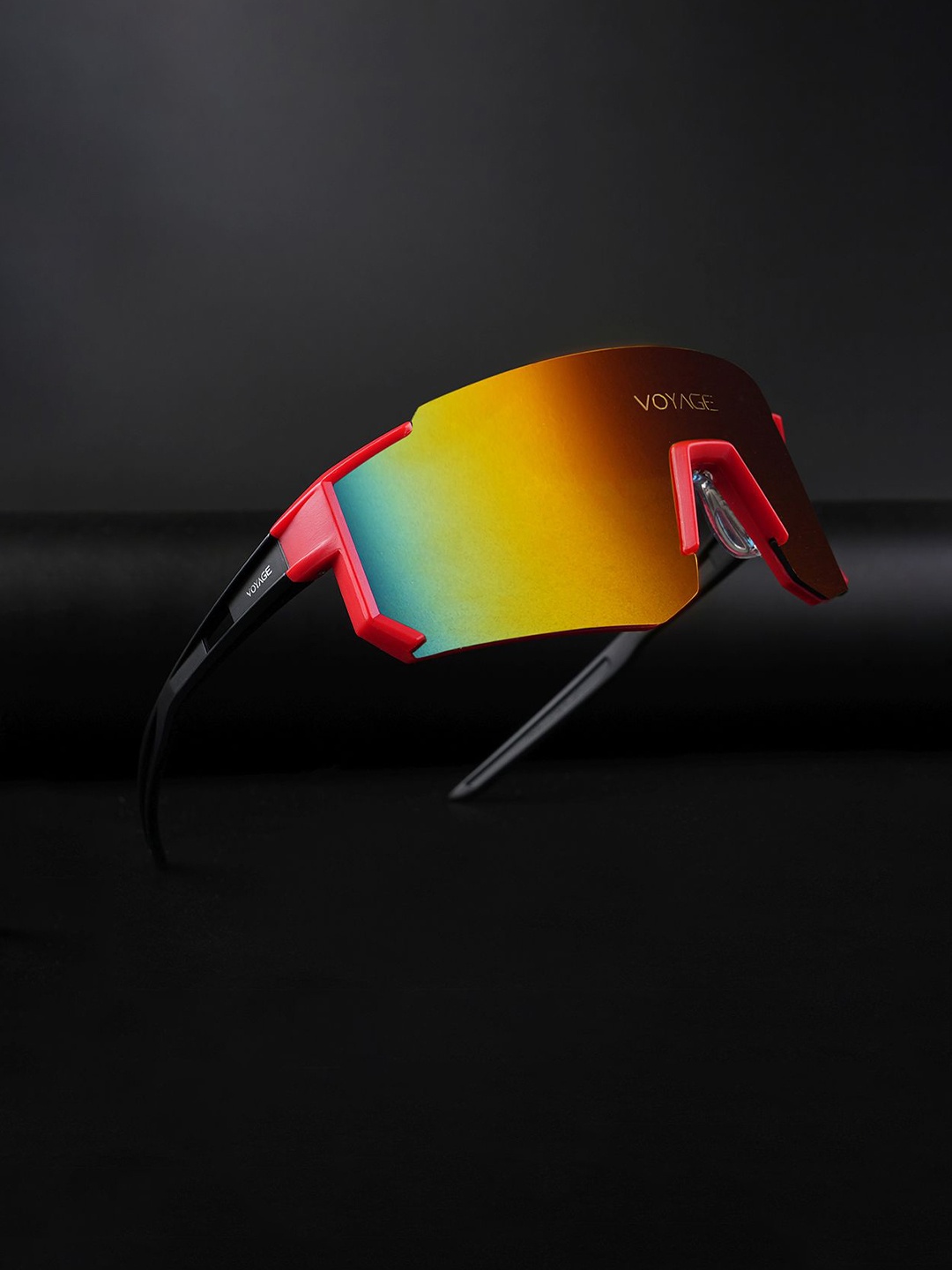 

Voyage Unisex Sports Sunglasses with UV Protected Lens, Yellow
