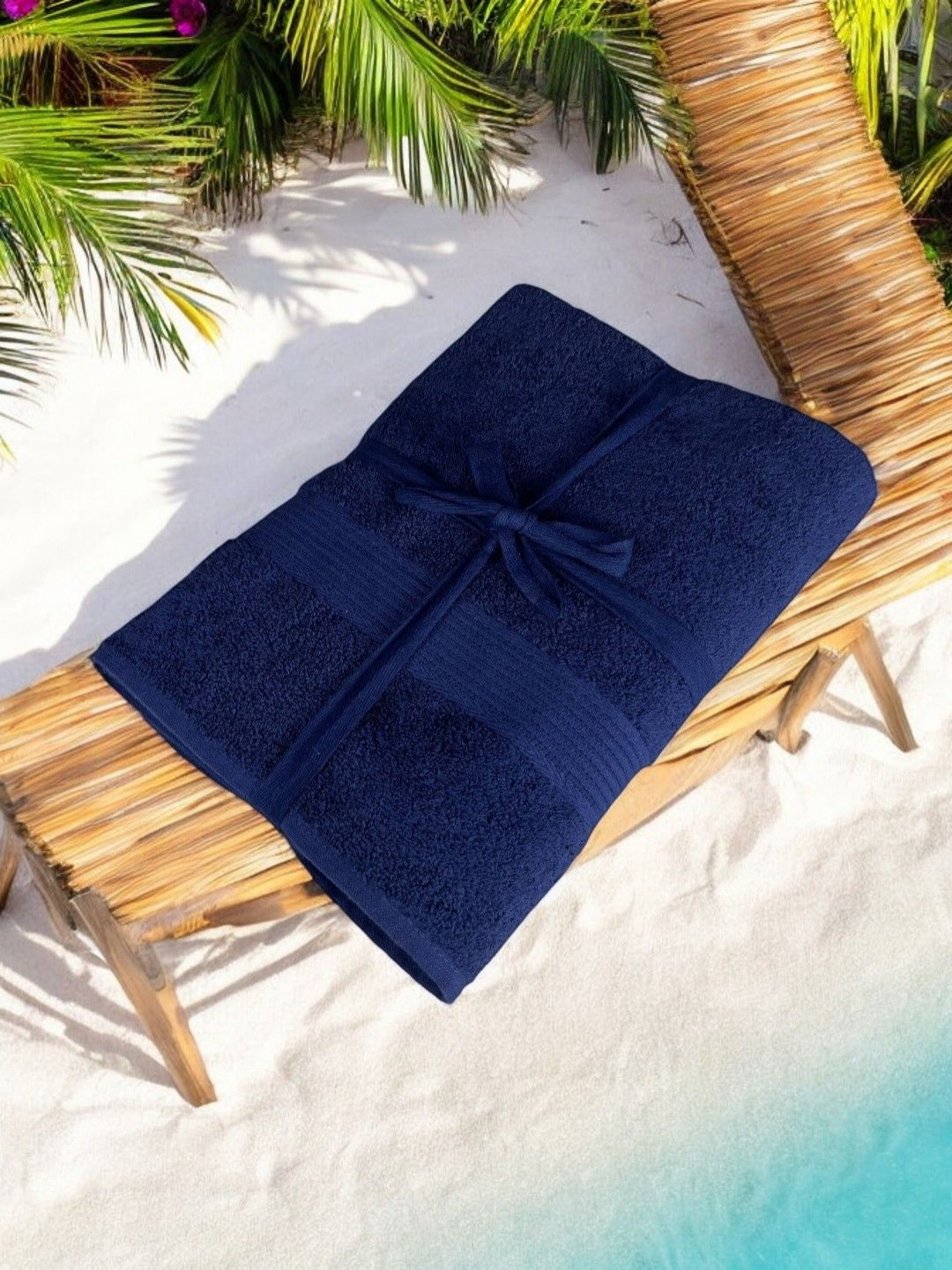 

SENSES Blue 1 Cotton 350 GSM Bath Towel