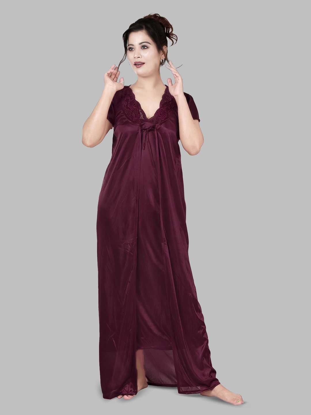 

BAESD Nightdress, Maroon