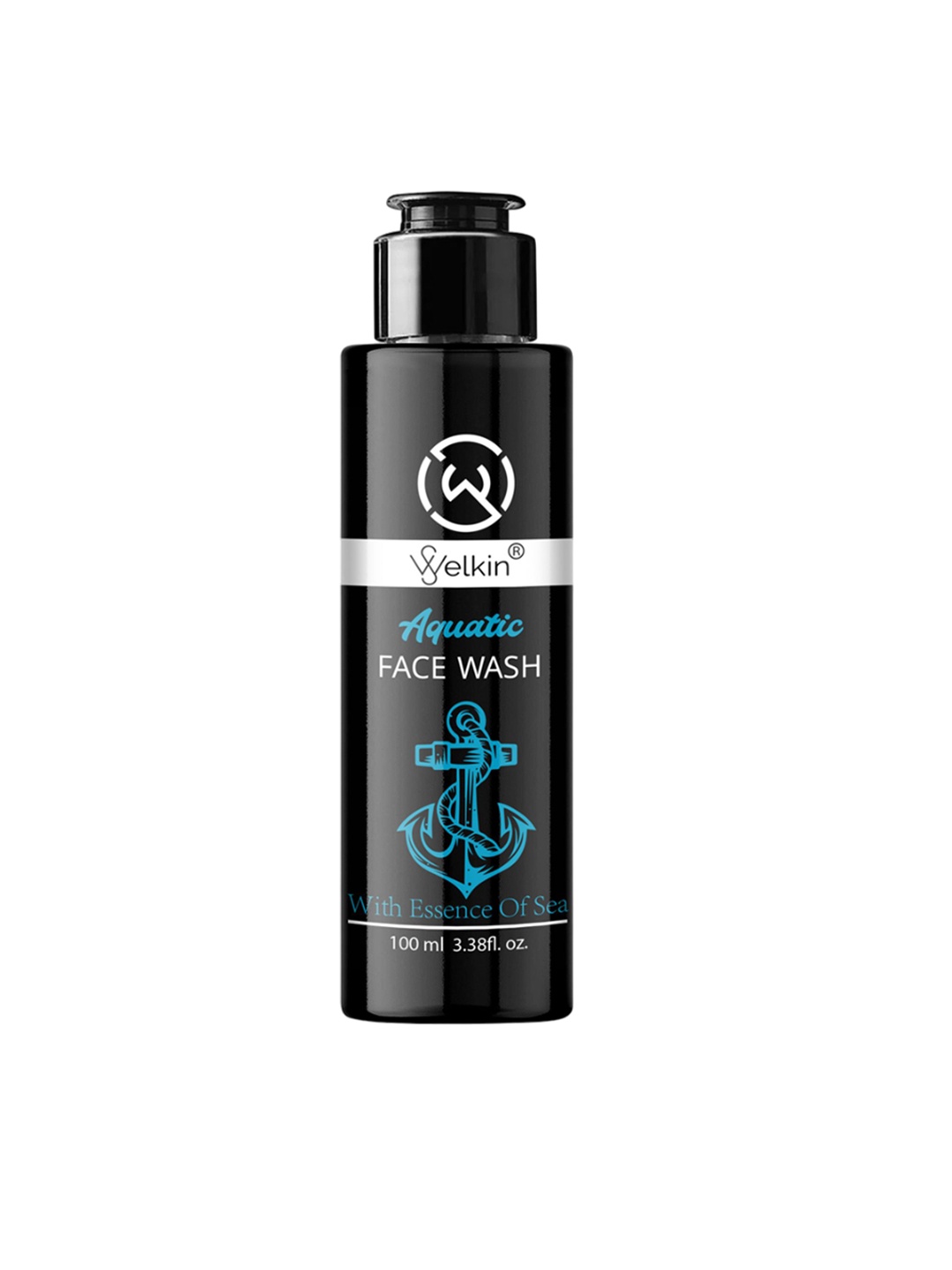 

WELKIN Aquatic Face Wash With Pro Vitamin B5 + Vitamin E - 100ml Each, White