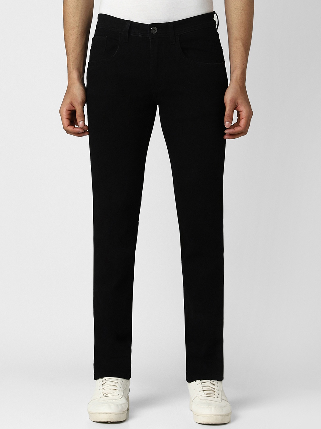 

VAN HEUSEN DENIM LABS Men Mid-Rise Slim Fit Jeans, Black