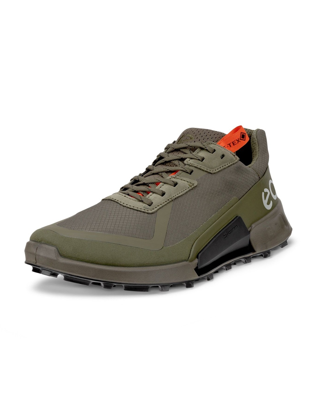 

ECCO Men Textile Running Non-Marking Shoes, Green