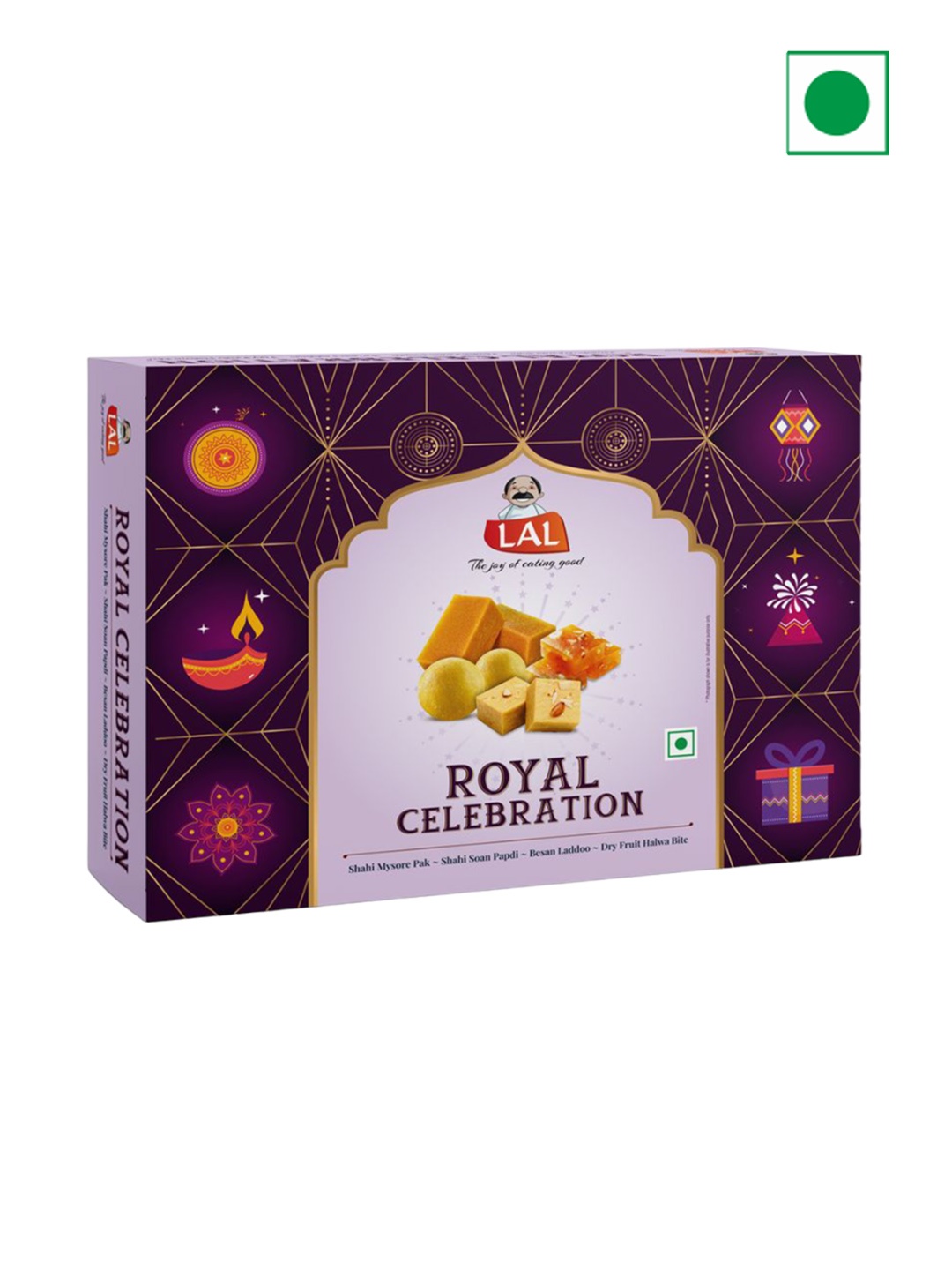 

LAL Royal Celebration Sweets 800g, Red