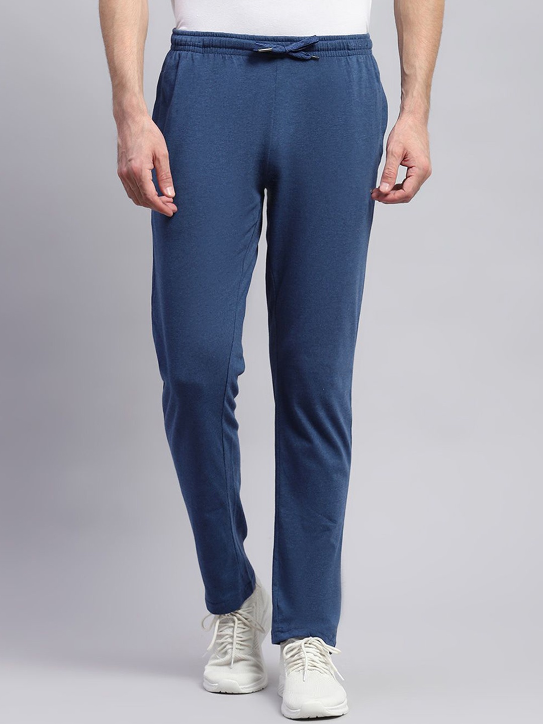 

Monte Carlo Men Mid Rise Track Pants, Blue