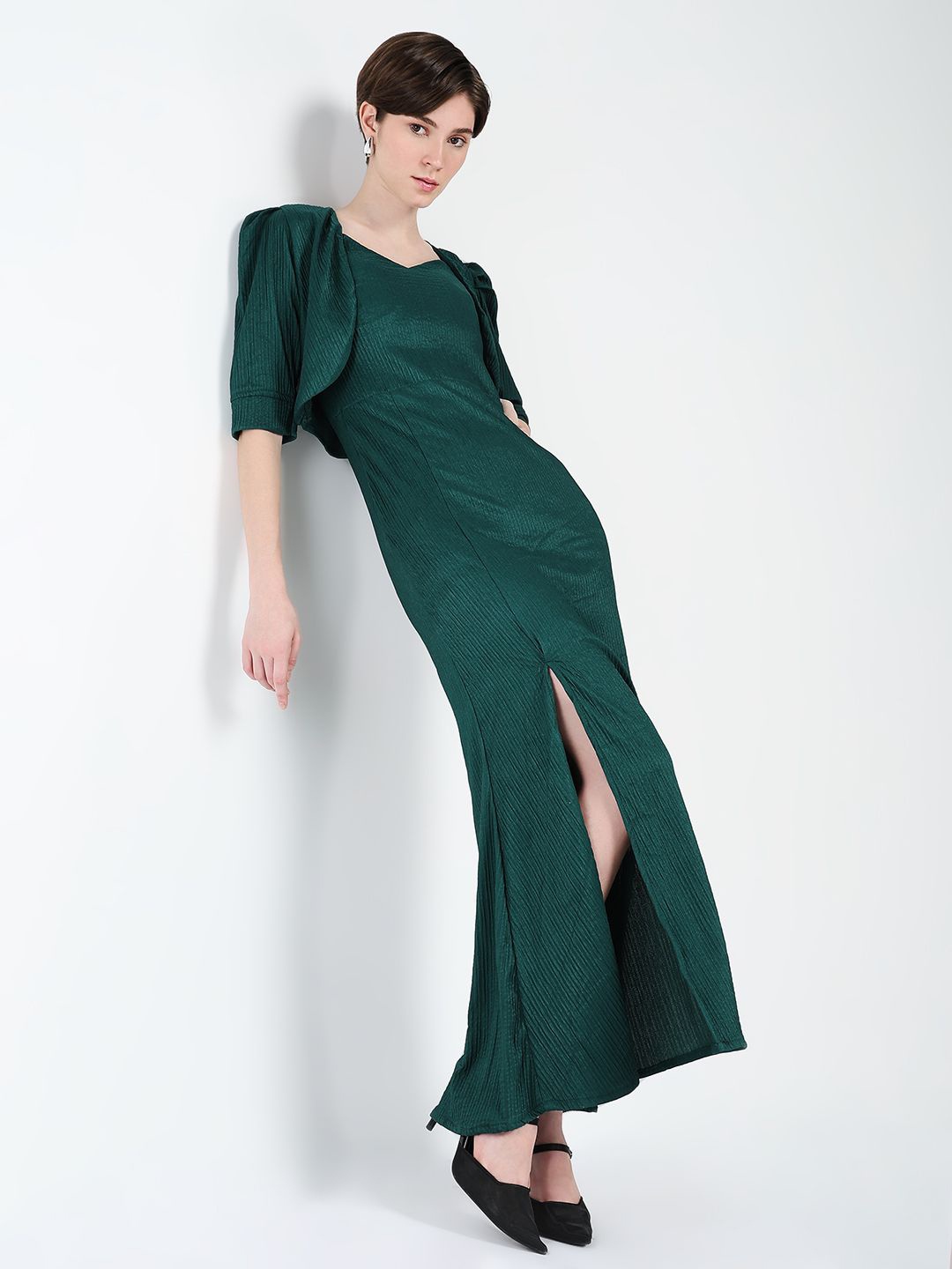 

SHOWOFF A-Line Maxi Dress, Green