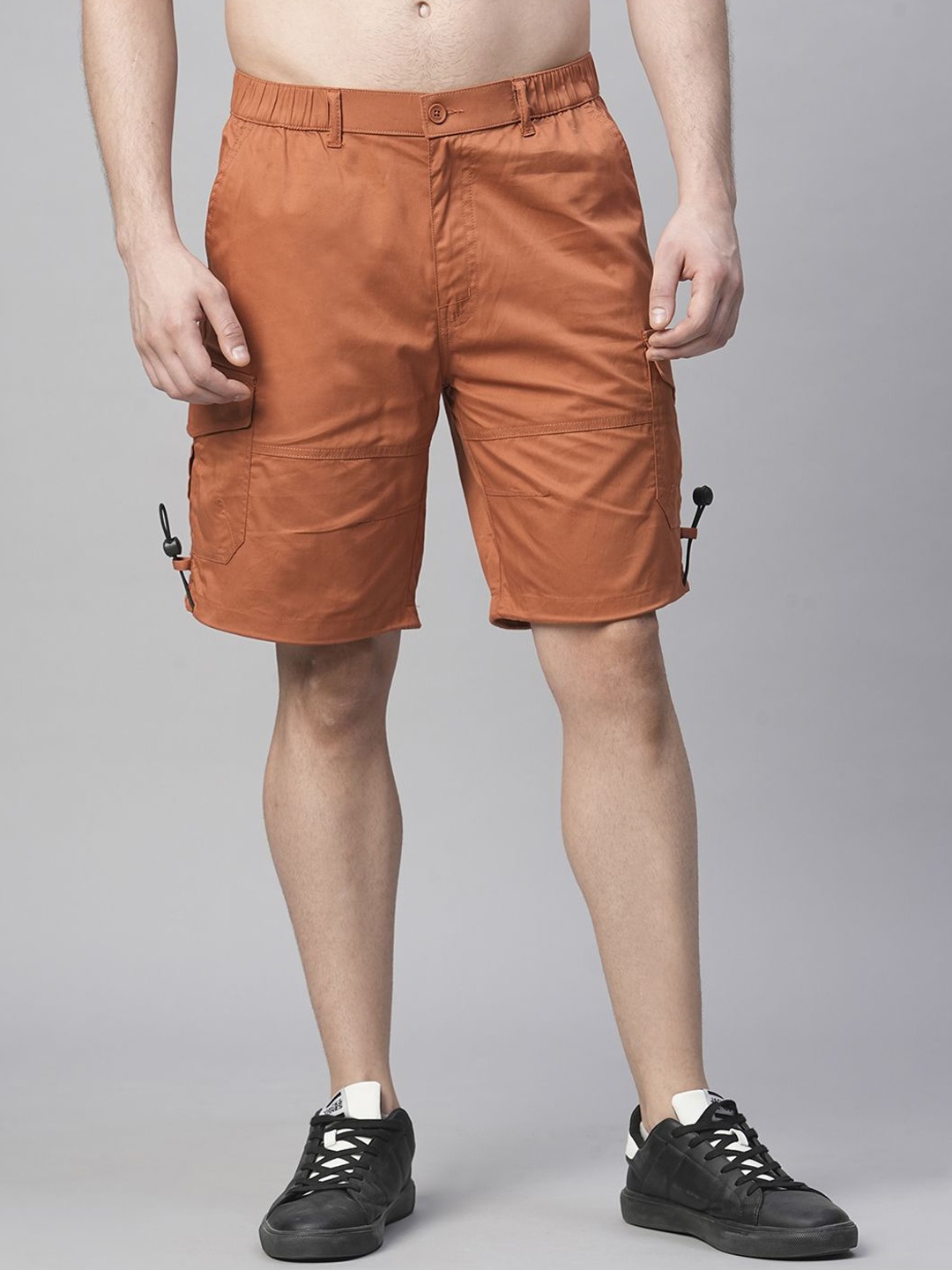

PRONK Men Cargo Shorts, Orange