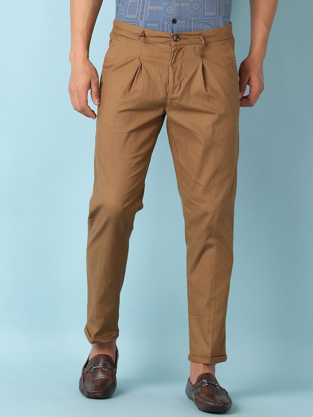 

J White by Vmart Men Trousers, Brown