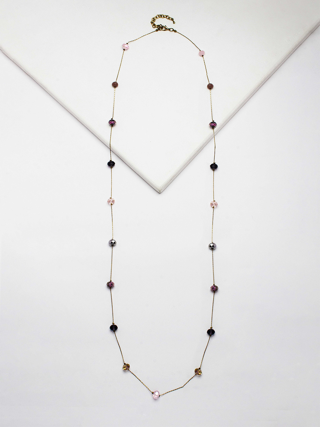 

Rhea Gold-Plated Beaded Necklace