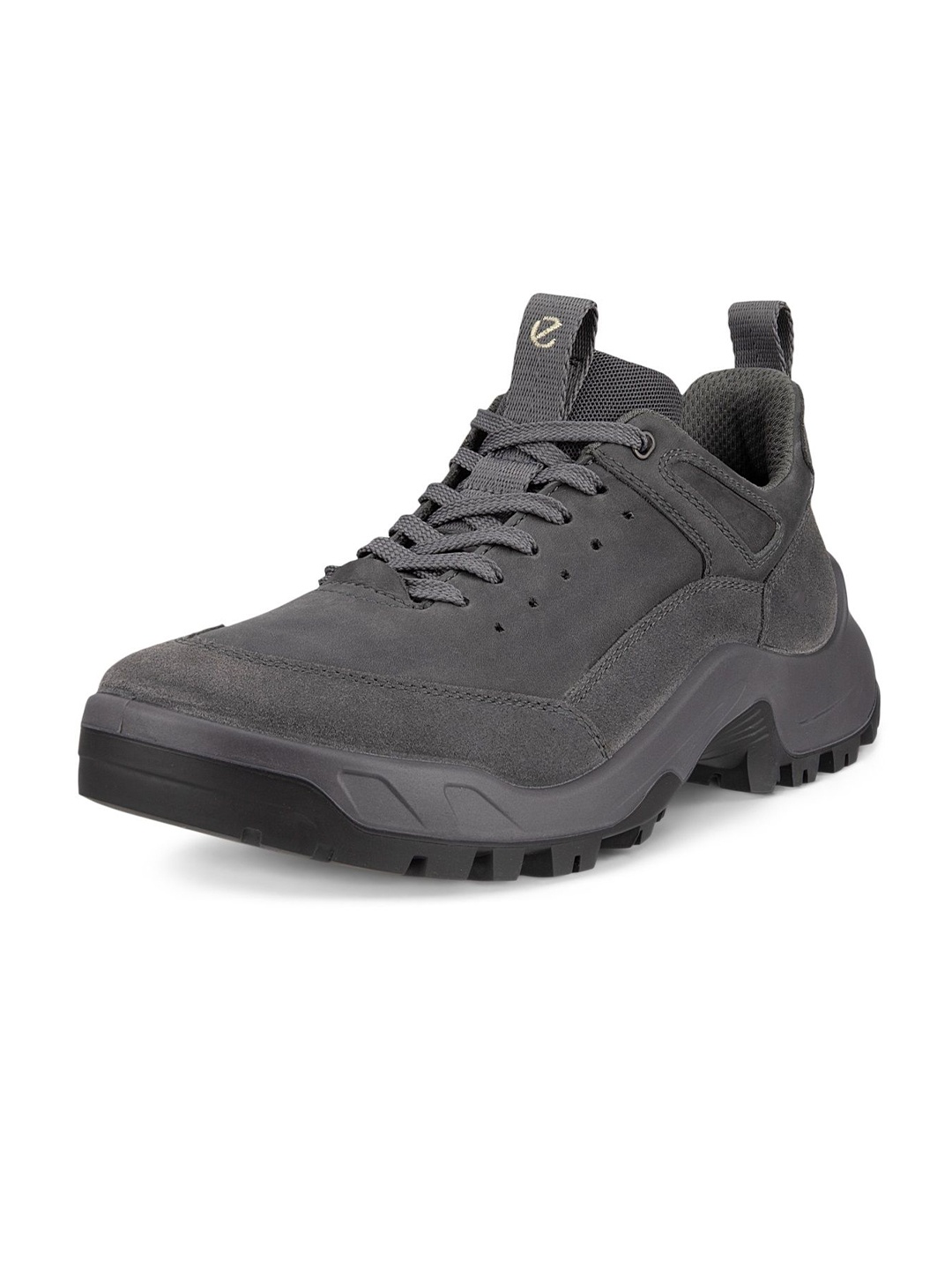 

ECCO Men Suede Walking Non-Marking Shoes, Grey